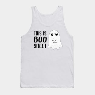 This is Boo Sheet Shit Funny Halloween Ghost Gifts Tank Top